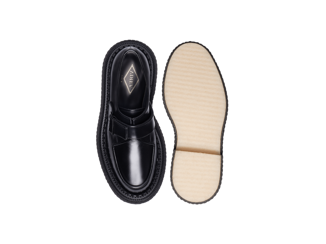 Type 136 Semelle Crêpe - Noir